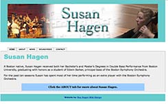 Susan Hagen - Double Bassist <http://susanphagen.com>